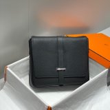 Luxury Hermes Steve Light Junior Mailing Envelope Bag