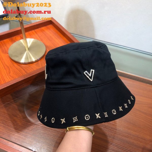 Louis Vuitton Embroidered fisherman bucket hat