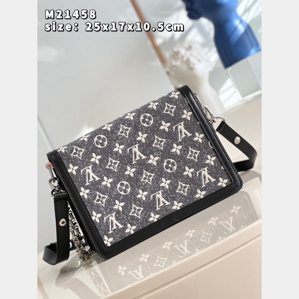 Louis Vuitton AAA+ Dauphine M21458 Copy Autres Toiles Monogram Bag