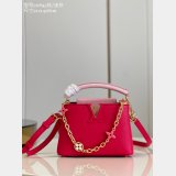 Perfect Fake Louis Vuitton Capucines Red M20845 UK Shop