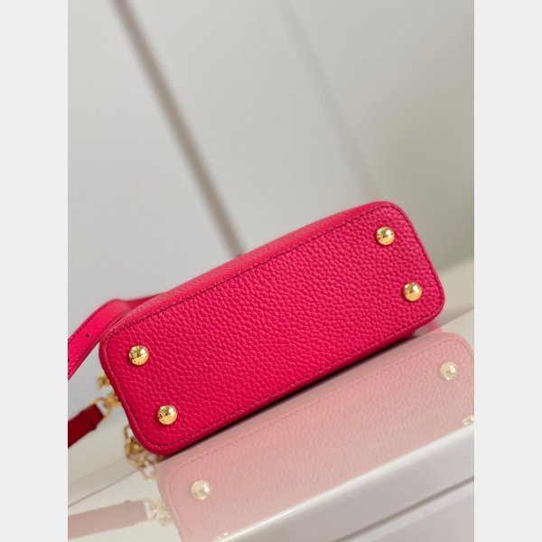 Perfect Fake Louis Vuitton Capucines Red M20845 UK Shop