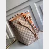 Louis Vuitton Knockoff UK Neverfull MM Damier Azur N50047 Handbags