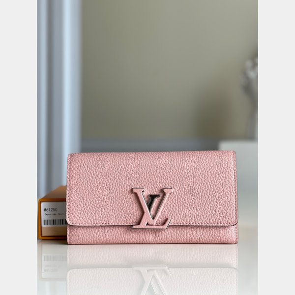 Replica Louis Vuitton M61250/M61249 Top Quality Portefeuille Capucines Wallet