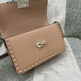 Luxury Valentino Garavani Rockstud Calf Large Bag