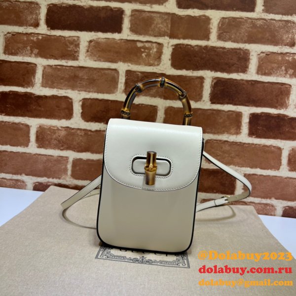 Wholesale Replica Gucci Bamboo Crossbody 702106 Bag Outlet