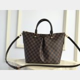 AAA+ Replica Louis Vuitton Siena MM Damier Ebene Brown