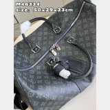 Louis Vuitton Designer Keepall Bandoulière 50 Monogram M46334 Bag