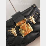 Petite Malle Malletage Designer M23518 Louis Vuitton Black Bag