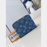 Replica Zippy Coin Purse Monogram Denim M82957 Louis Vuitton Bag