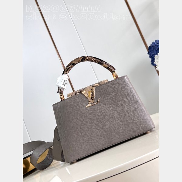 High Quality LV Capucines N82068 Best Replcia Bag