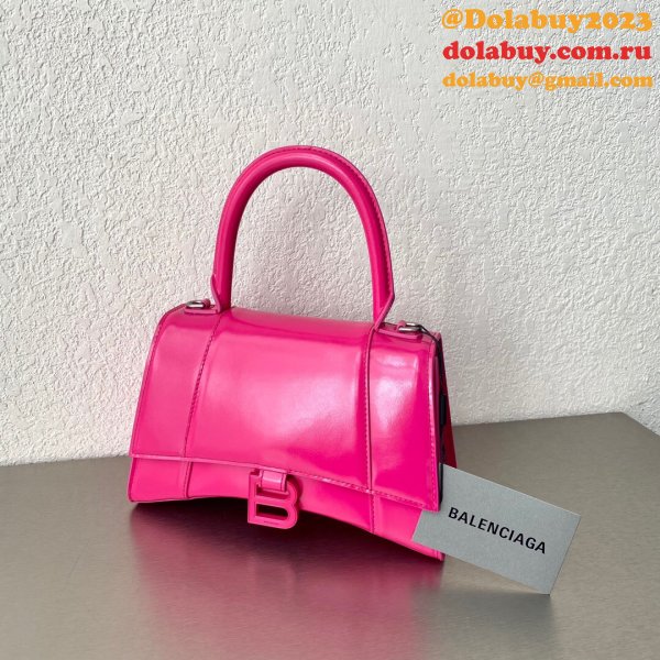 Sell High Quality Balenciaga Replica Plain Weave Hourglass 19/23cm Bag