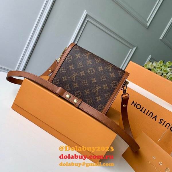 7 Star Louis Vuitton Replica Dauphine MM Monogram in Marron M44391