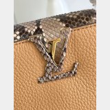 Louis Vuitton First Copy Capucines N80741 Arizona Brown Bag