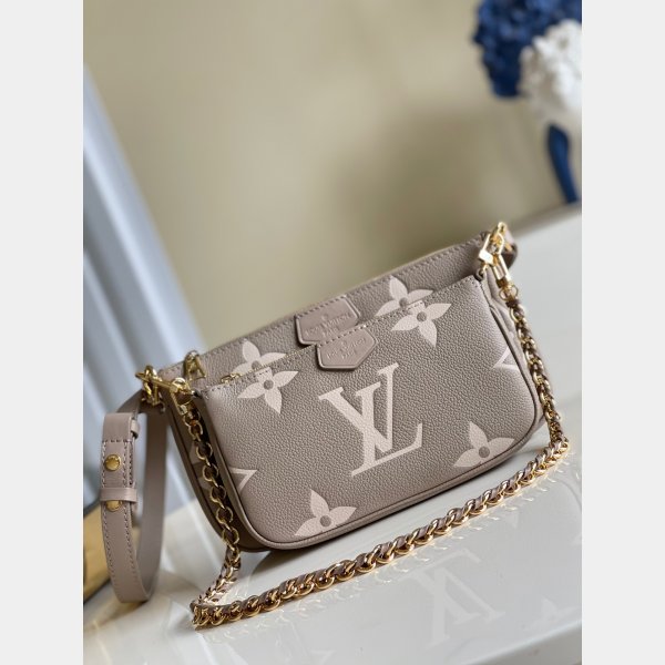 Best Louis Vuitton Wholesale Multi Pochette Accessoires Bicolor Monogram M45777