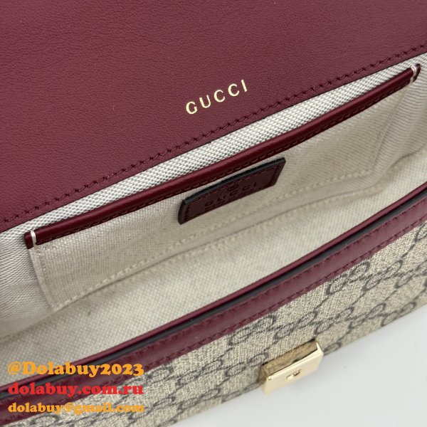 Designer Gucci Horsebit Duplicate Shoulder 815206 7 Star Bag