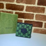 Rose/Blue Gucci Replica GG Multicolor wallet in multicolor canvas