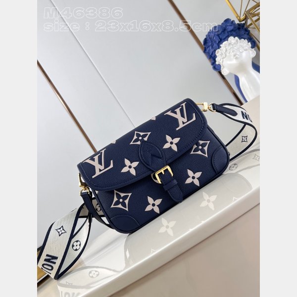 Dolabuy Diane Navy Fashion M47161 Louis Vuitton Knockoff Bag