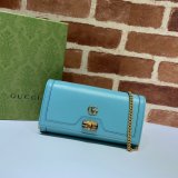 Gucci AAA+ 658243 Diana chain wallet Replica leather Fashion