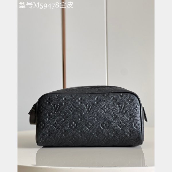 Louis Vuitton Replica AAA+ Dopp Kit Taurillon Monogram M59478 Travel Bag