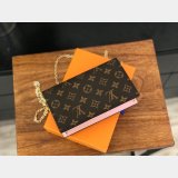 Louis Vuitton Best Flore Chain Wallet Monogram M67405 Brown