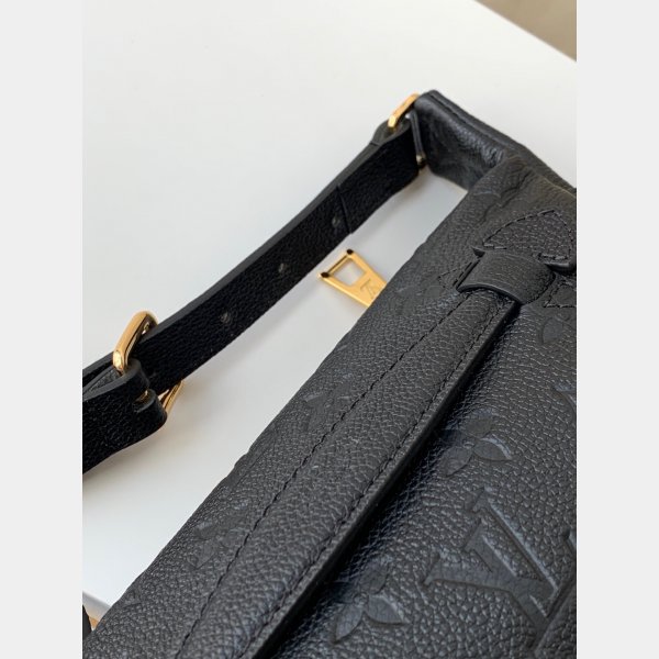 Louis Vuitton Replica Monogram Empreinte Bumbag M44812 Black/Cream