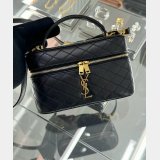 YSL Gaby Copy Vanity Black 766731 Replicas Bag