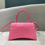 Balenciaga Replica Women's Hourglass S top handle bag Pink