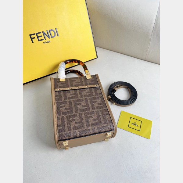 7 Star FENDI ROMA Sunshine mini handbag