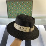 UK Gucci Belt design straw hat