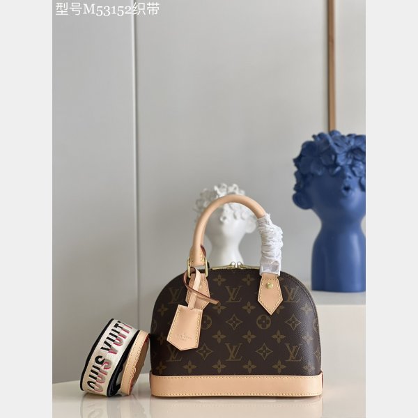 1:1 Mirror LOUIS VUITTON TOP ALMA BB M53152 HANDBAG