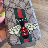 High Quality Gucci iPhone Leather Wallet Cases