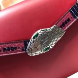 Best Gucci Replicas Lilith Top Handle Bag Leather 453751 Snakeskin Small