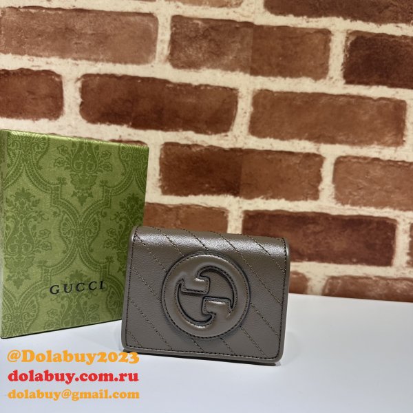 Gucci Luxury Replica Blondie Card Sase Inspired Wallet 760317