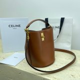 UK Celine Perfect Fake Quality Teen Bucket Triomphe Bag