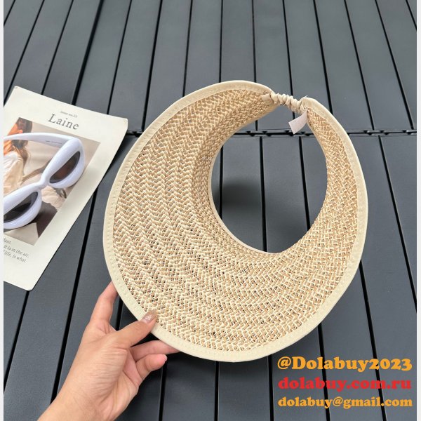 Louis Vuitton 2020 New style streamer straw basin hat