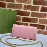 Gucci AAA+ 658243 Diana chain wallet Replica leather Fashion