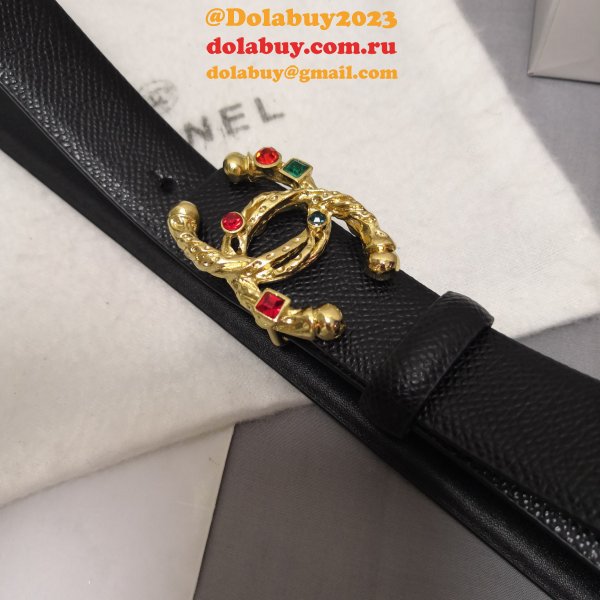 7 Star Replica CC Double C Belt Width 2.5cm 1101