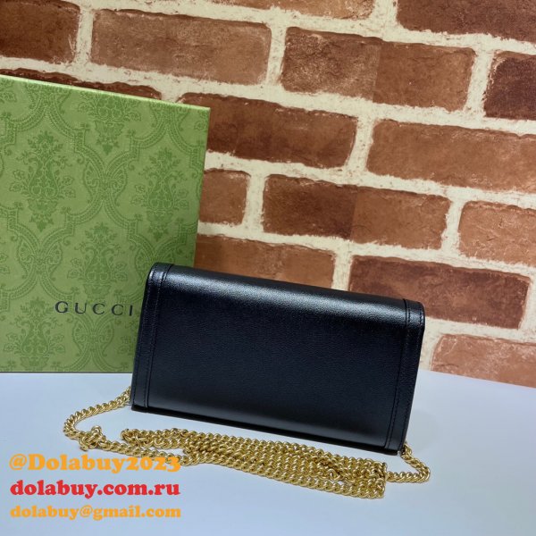 Gucci AAA+ 658243 Diana chain wallet Replica leather Fashion