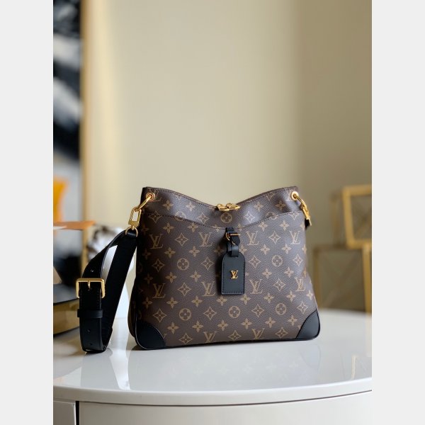 Louis Vuitton Replica M45352 Odéon MM Monogram in Black