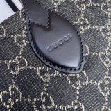 Ophidia GG 772184 Gucci Designer Knockoff Tote Black Fabric Bag