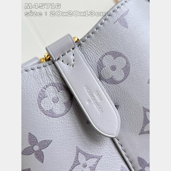 Louis Vuitton Replica LV NeoNoe M45716 Grey Bucket Bag