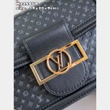 Dauphine Louis Vuitton Fashion M22597 Monogram Shadow Top Replica Bag