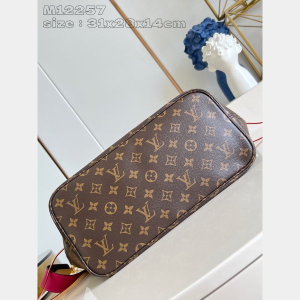 Replica Louis Vuitton Bolsa Neverfull Bandoulière Inside M12257/M12096 Bag