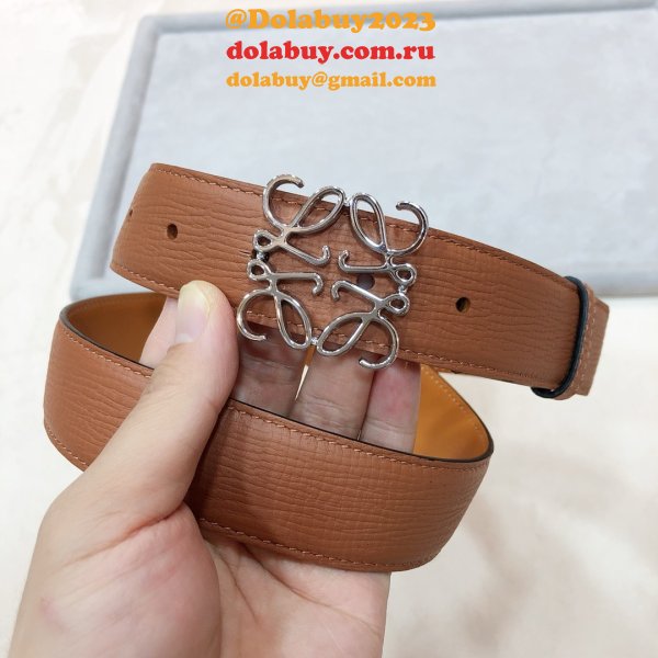 Designer Loewe Regular Knockoff 3.2CM Width Fashion Belts