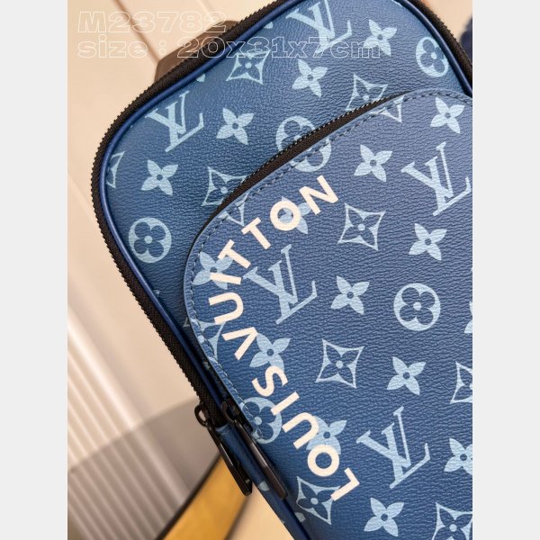 Avenue Slingbag Blue M23782 Designer Louis Vuitton High Quality Bag