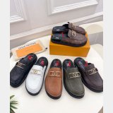 Upper Case Flat Open Back 1A884I Loafer Replica Louis Vuitton Shoes