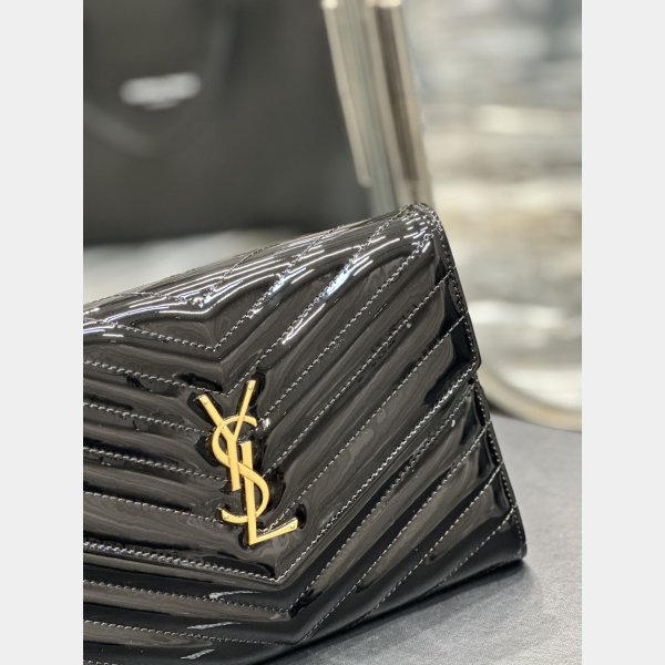 Perfect Quality YSL Replica 617662 Monogram Clutches Patent Bag