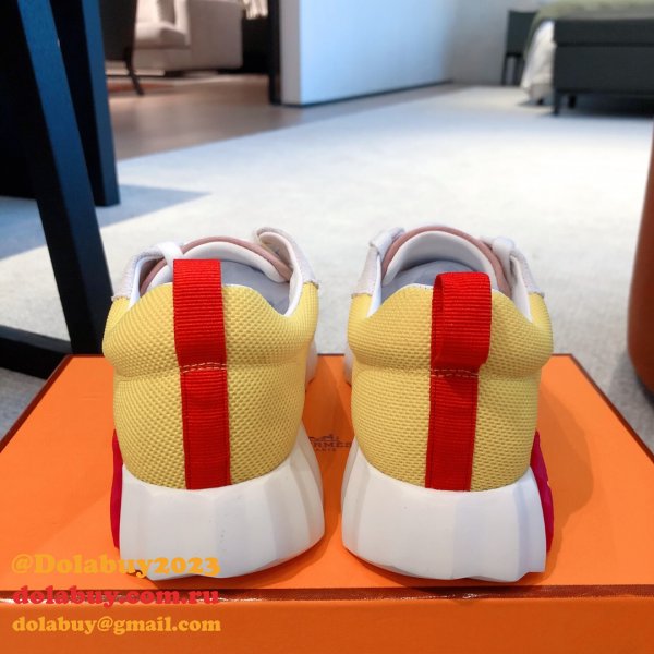 Top Quality Hermes Replica Real Luxury Sneaker Design Shoes