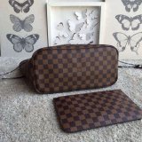 Replica Louis Vuitton Wholesale Neverfull MM Damier Ebene N41358 Brown