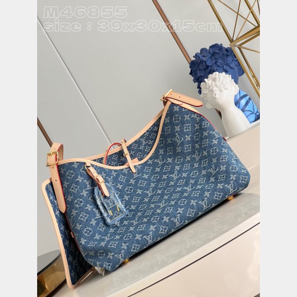 CarryAll UK Monogram Denim M46855 Wholesale Louis Vuitton Fake Bag